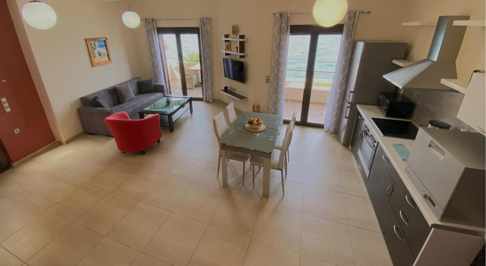 Anemos-Halcyon-Eirene Villa Mokhlos Bagian luar foto