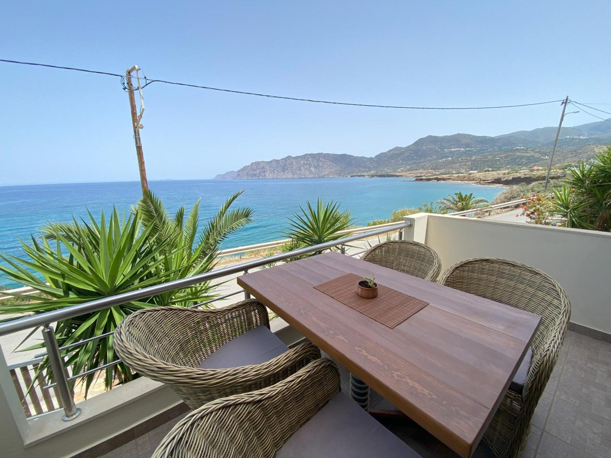 Anemos-Halcyon-Eirene Villa Mokhlos Bagian luar foto
